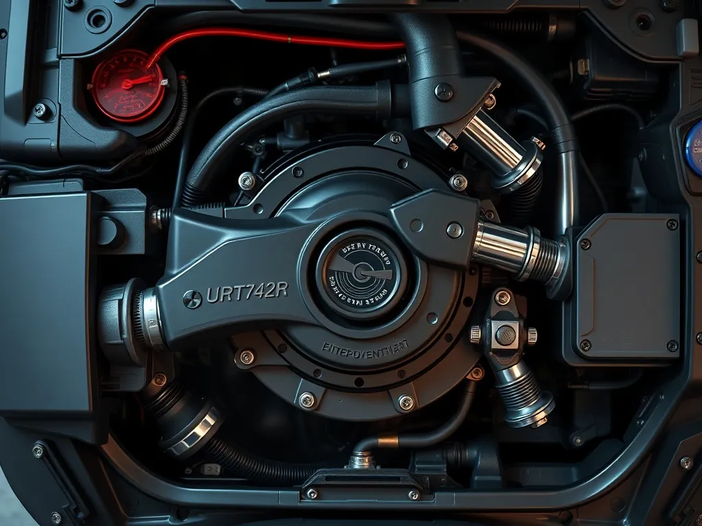 A technical top-down view of a mechanic